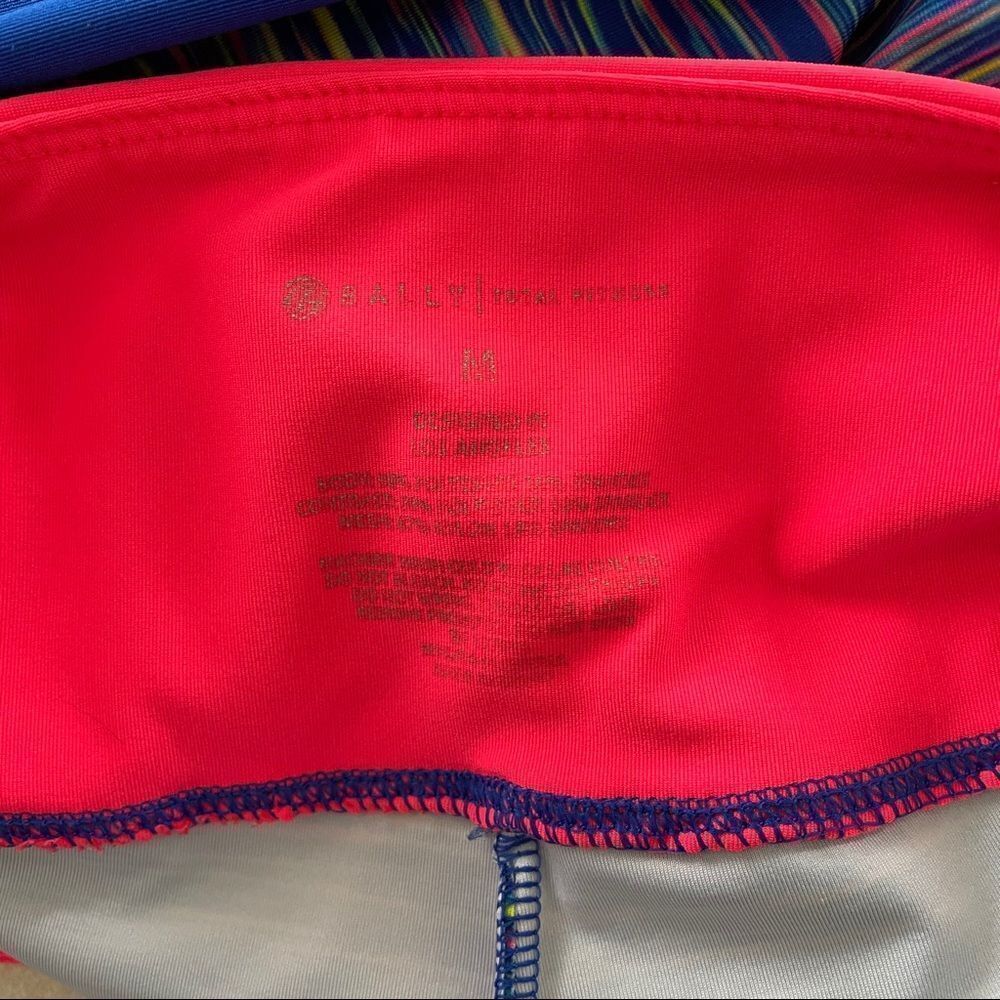 Bally Total Fitness Women's Leggings size M - Picture 2 of 2